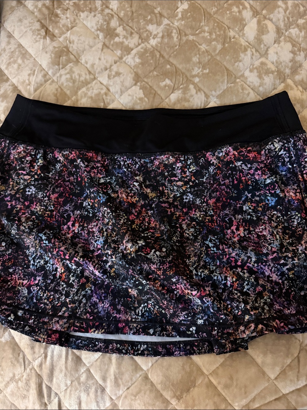 Lululemon Pace Rival Multicolor Athletic Skirt